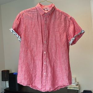 Men's Denim & Flower Rick Singh Stripped Shirt